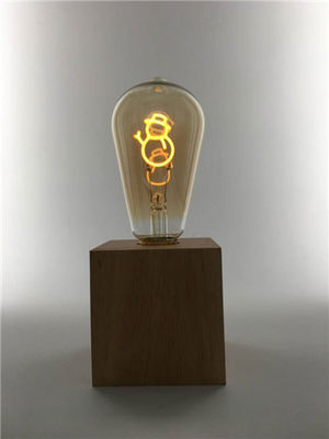 Snowman 1.5W 210lm A19 E26  ecorative Filament Bulb