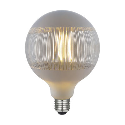 Glass Fixture Decorative Filament 2200k 177MM G125 LED Globe